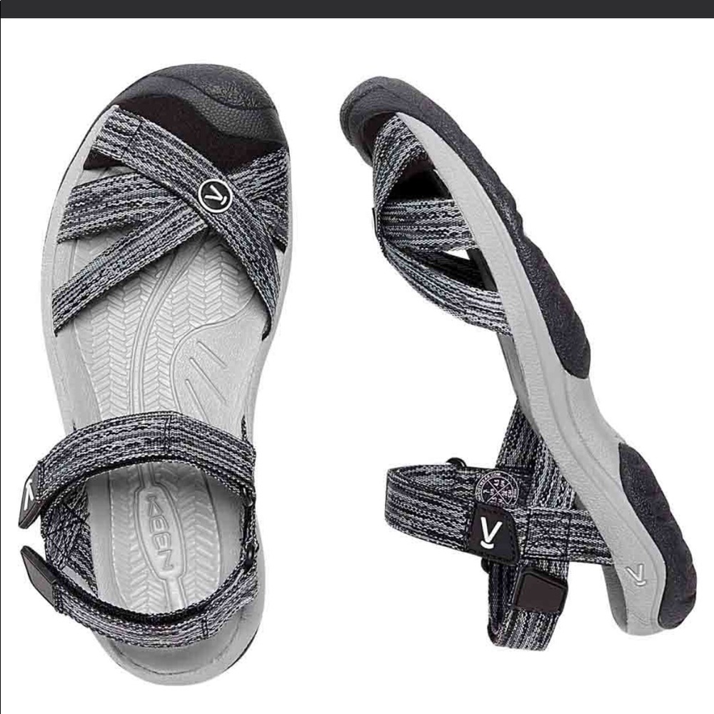 Keen Women's Gray & Black Outdoor Sandals - Picture 2 of 12